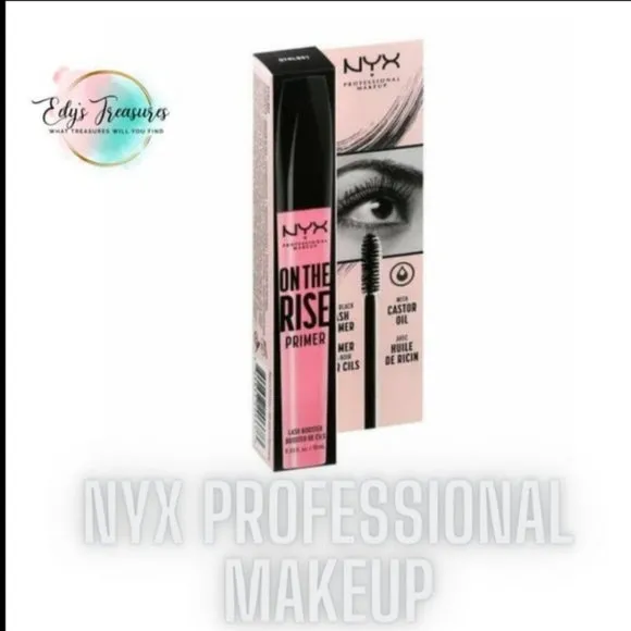 NYX on the rise lash booster color grey blk