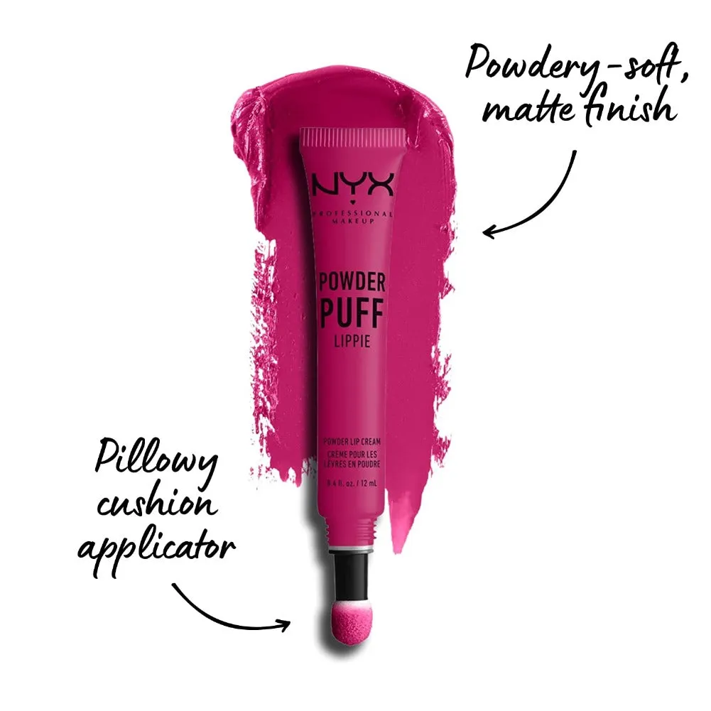 NYX PROFESSIONAL MAKEUP Powder Puff Lippie Lip Cream Liquid Lipstick