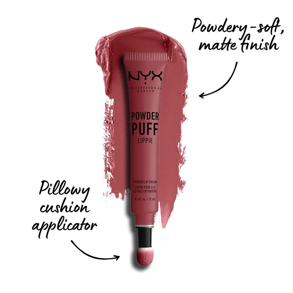 NYX PROFESSIONAL MAKEUP Powder Puff Lippie Lip Cream Liquid Lipstick