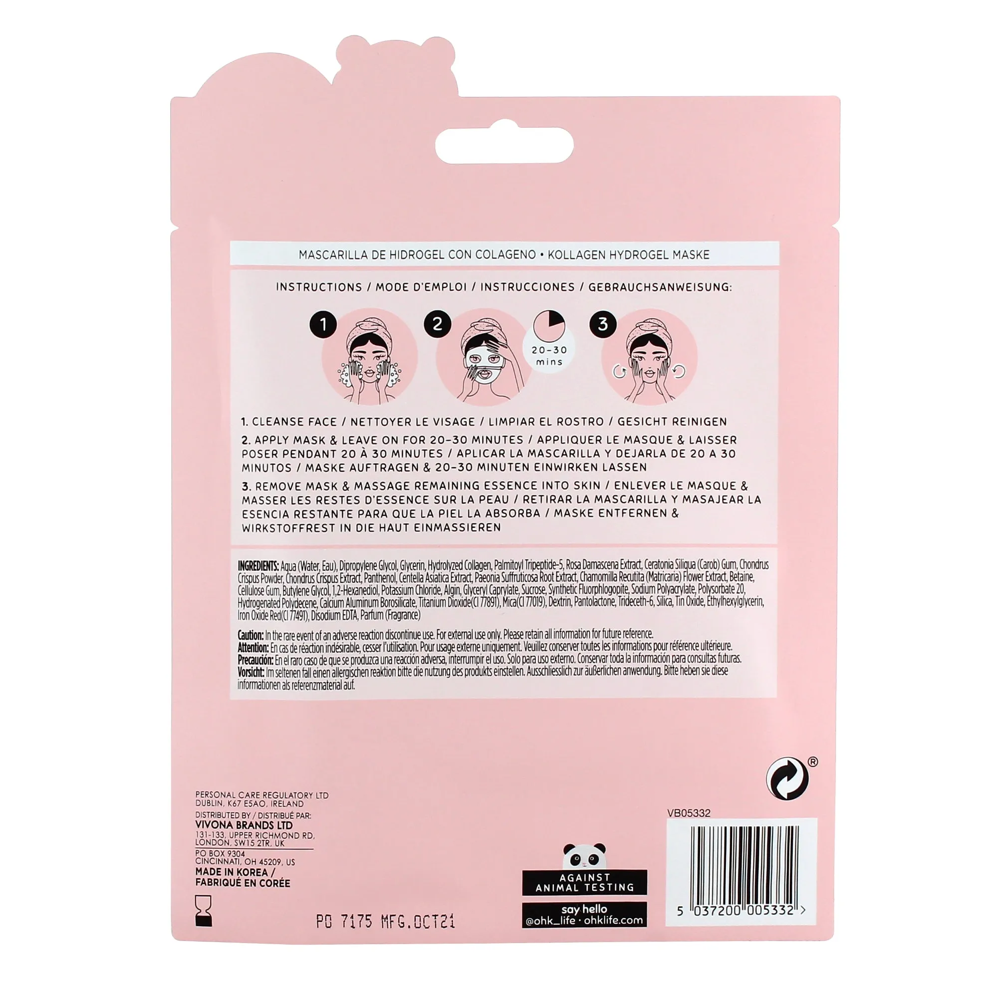 Oh K! Collagen Hydrogel Mask
