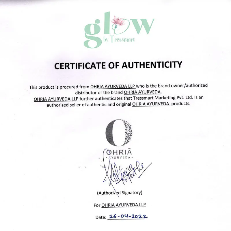 Ohria Ayurveda Hydrate & Relax