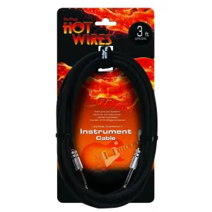 On-Stage IC-3 1/4" to 1/4" Instrument Cable - 3'