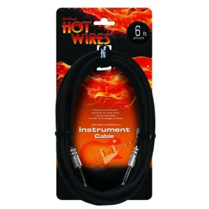 On-Stage IC-6 1/4" to 1/4" Instrument Cable - 6'