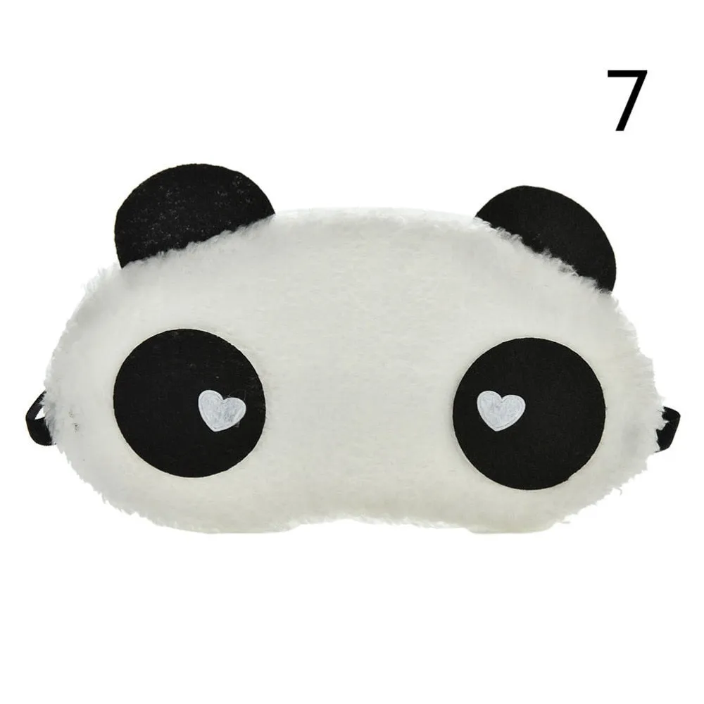 One Piece Lovely Panda Face Sleep Masks Eye Mask
