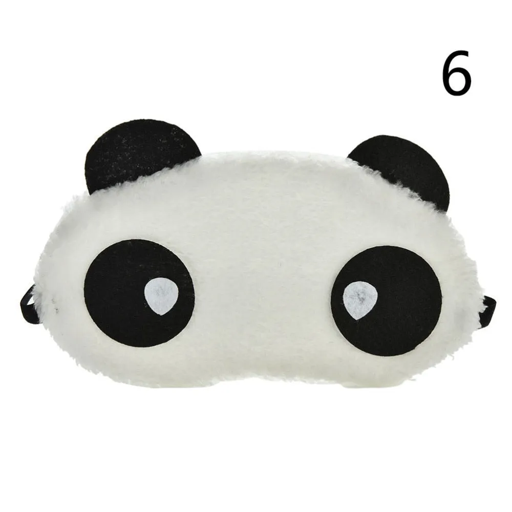One Piece Lovely Panda Face Sleep Masks Eye Mask