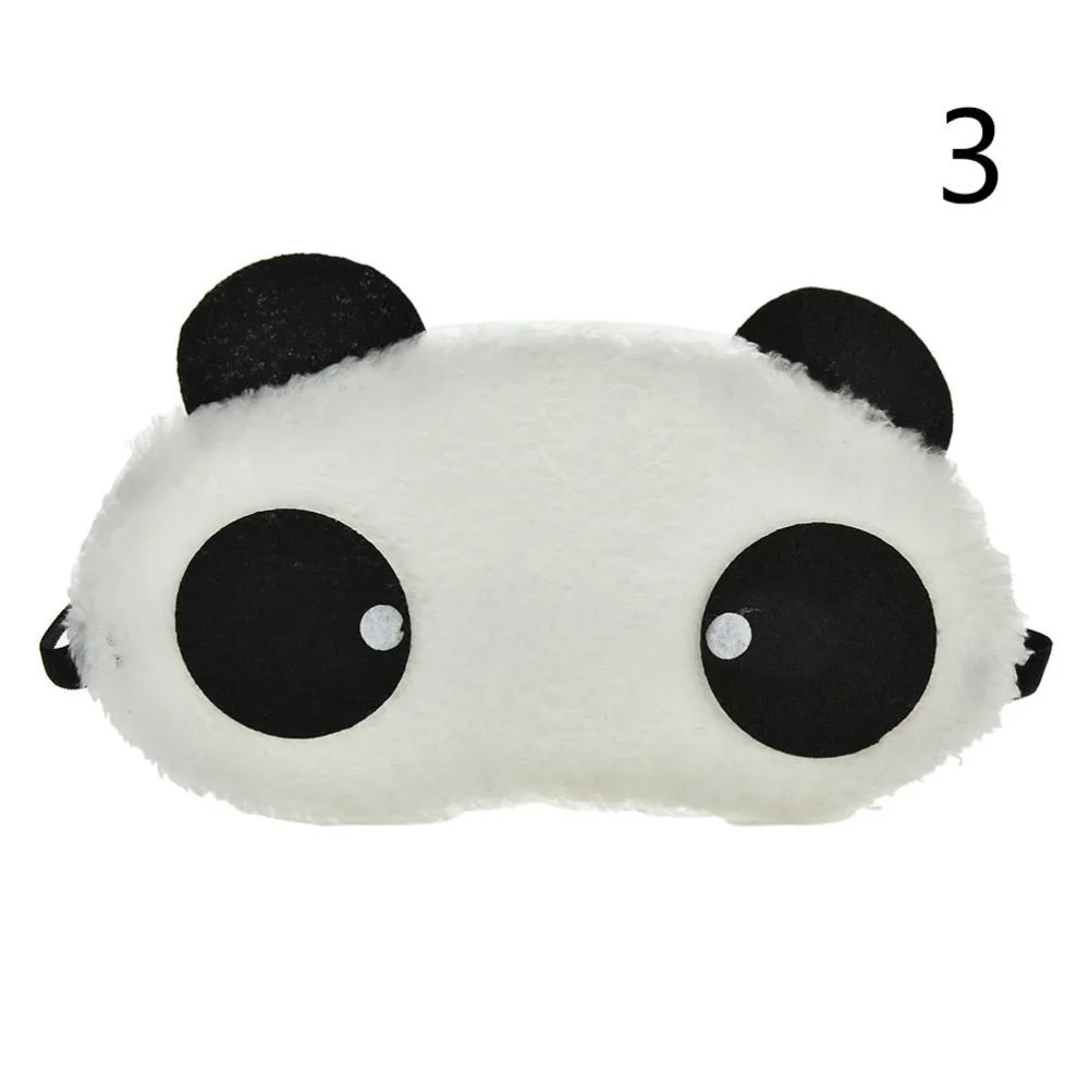 One Piece Lovely Panda Face Sleep Masks Eye Mask