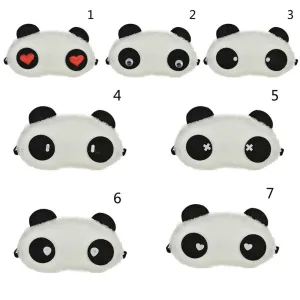 One Piece Lovely Panda Face Sleep Masks Eye Mask