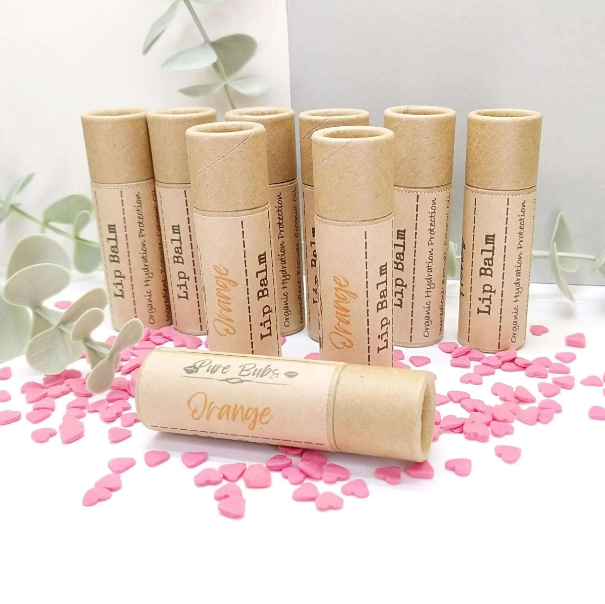 Orange Natural Lip Balm