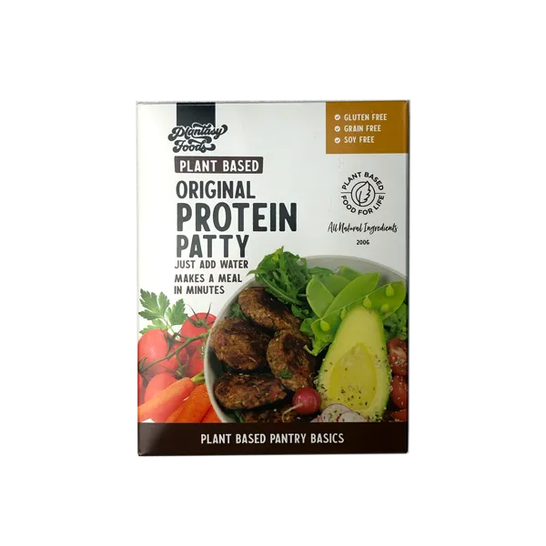 Original Protein Patty Plant Based 'Plantasy Foods' 200g