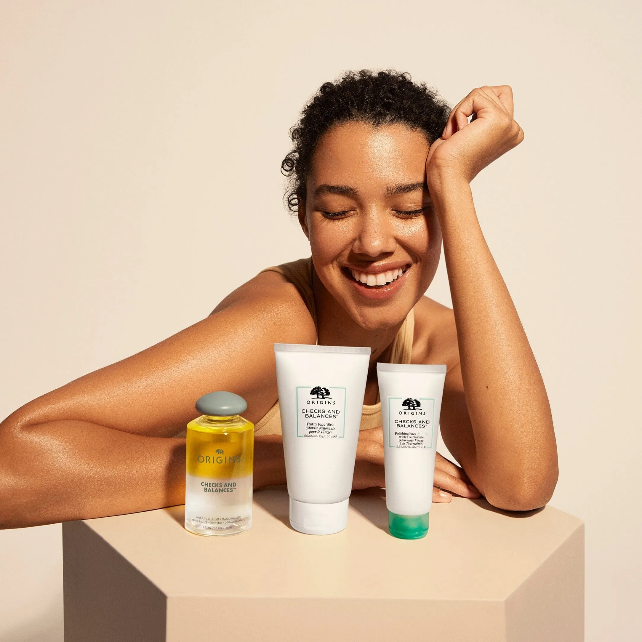Origins Checks and Balances Milk to Oil Cleanser   Makeup Melter 150ml
