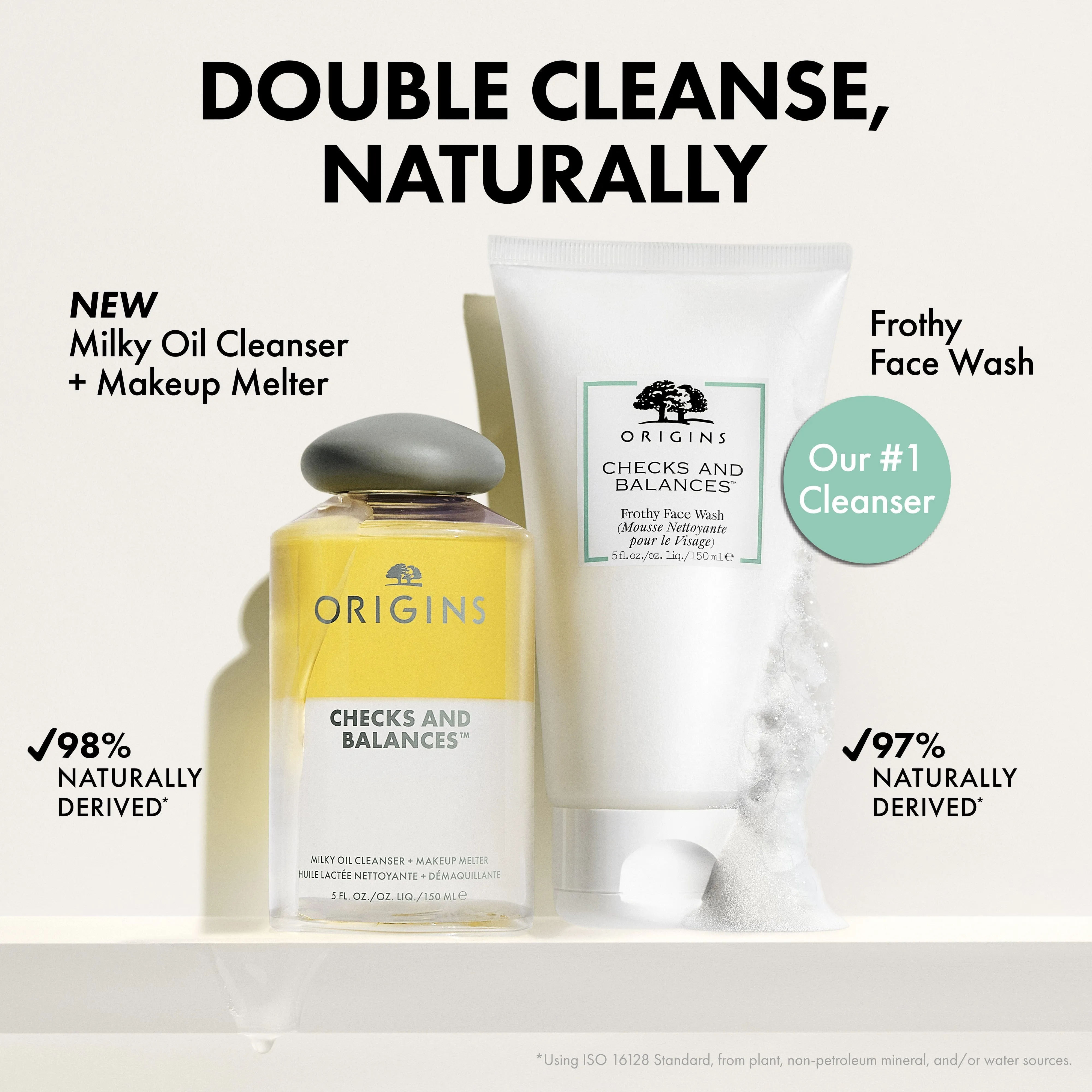 Origins Checks and Balances Milk to Oil Cleanser   Makeup Melter 150ml
