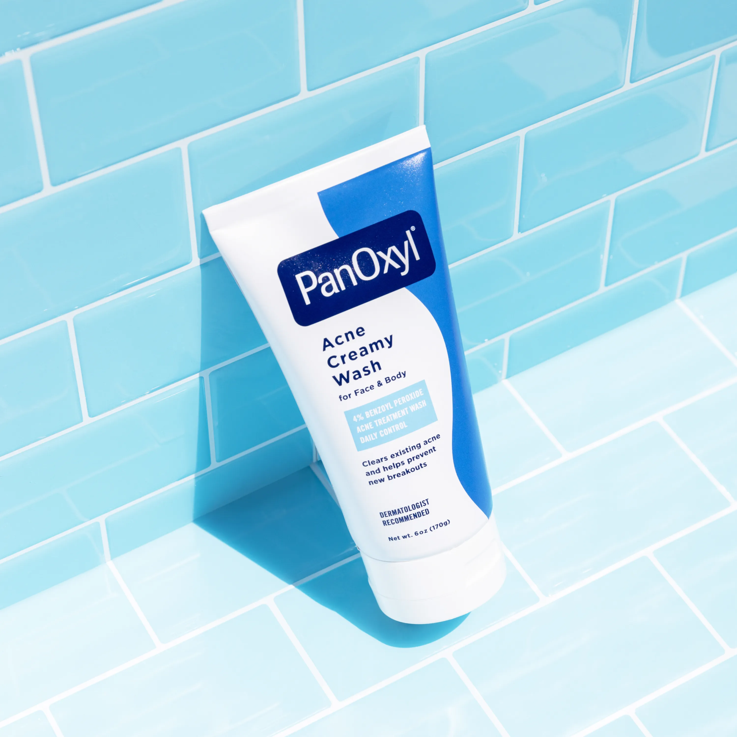 PanOxyl Acne Creamy Wash 4% Benzoyl PerOxide Daily Control - 170G