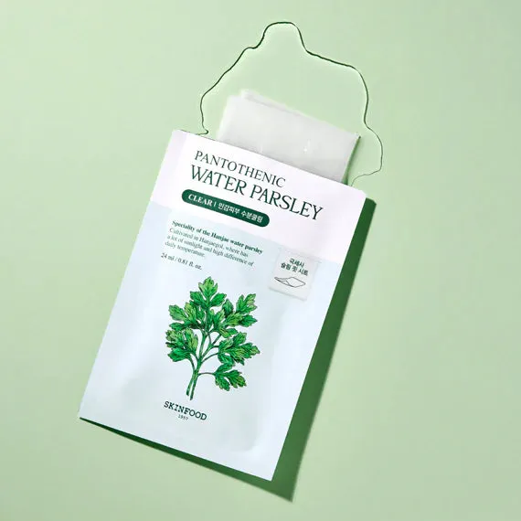 Pantothenic Water Parsley Clear Sheet Mask