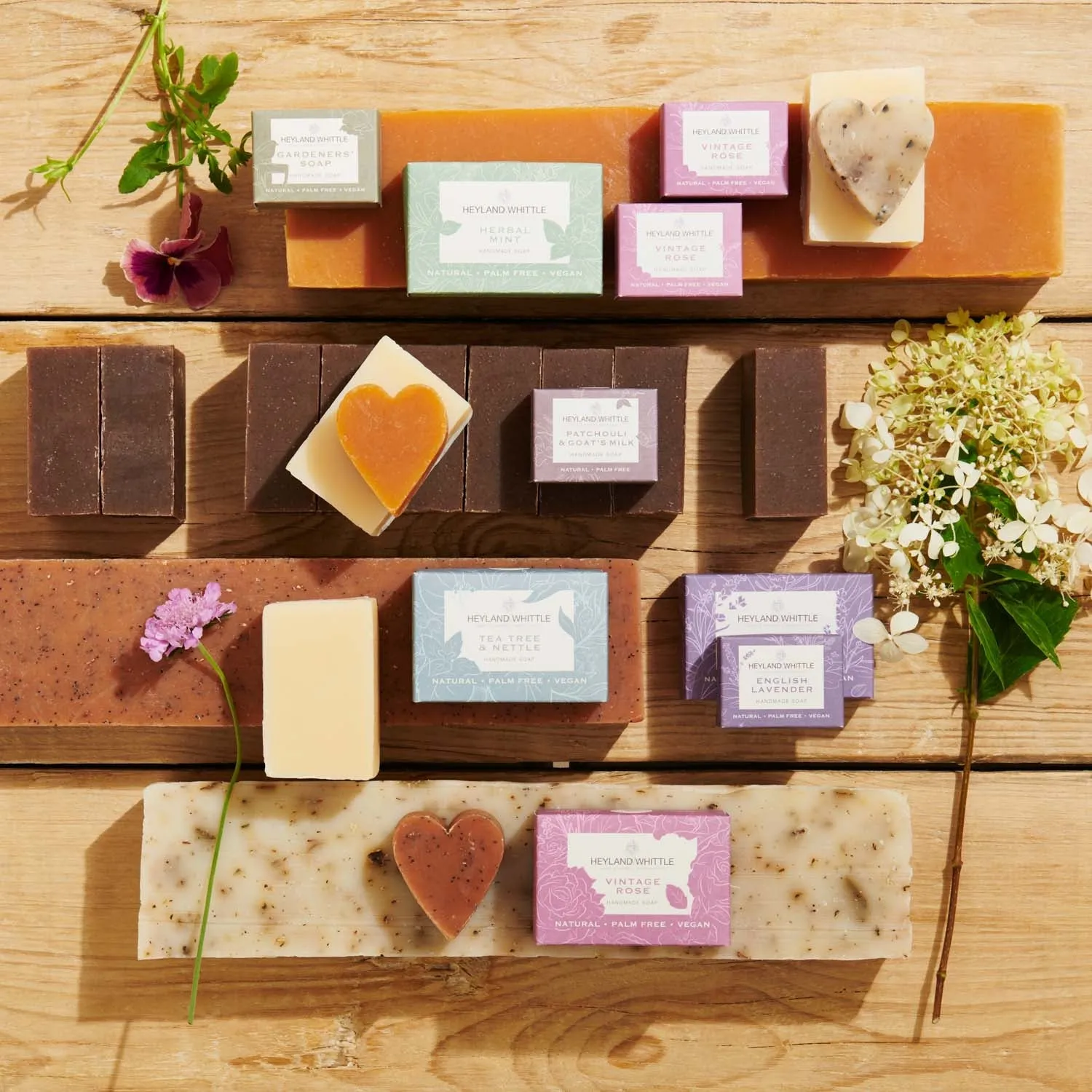 Patchouli & Goat's Milk Natural Soap Brick 1.5kg - Solid