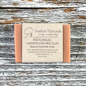 Patchouli   Moroccan Red Clay Soap