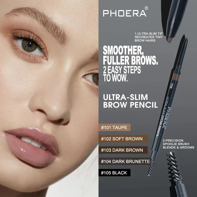 PHOERA Double-Headed Eyebrow Pencil Makeup