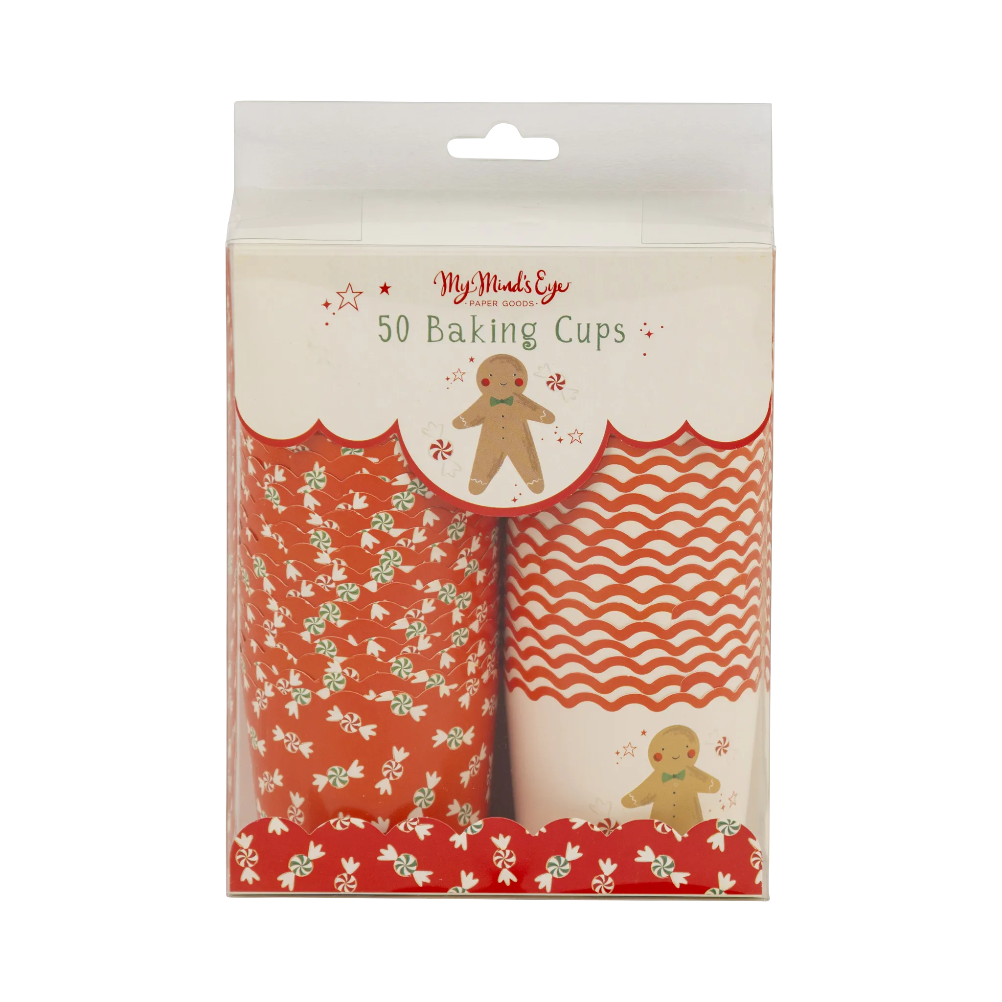 PLCC1880 - Gingerbread Candy Swirls 5 oz Baking Cups
