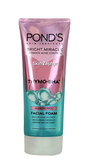 Pond's Bright Miracle Ultimate Acne Control THYMO-BHA Facial Foam