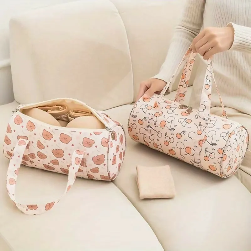 Portable Bra and Sock Storage Box (Teddy)