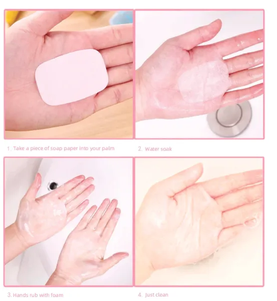 Portable Paper Soap