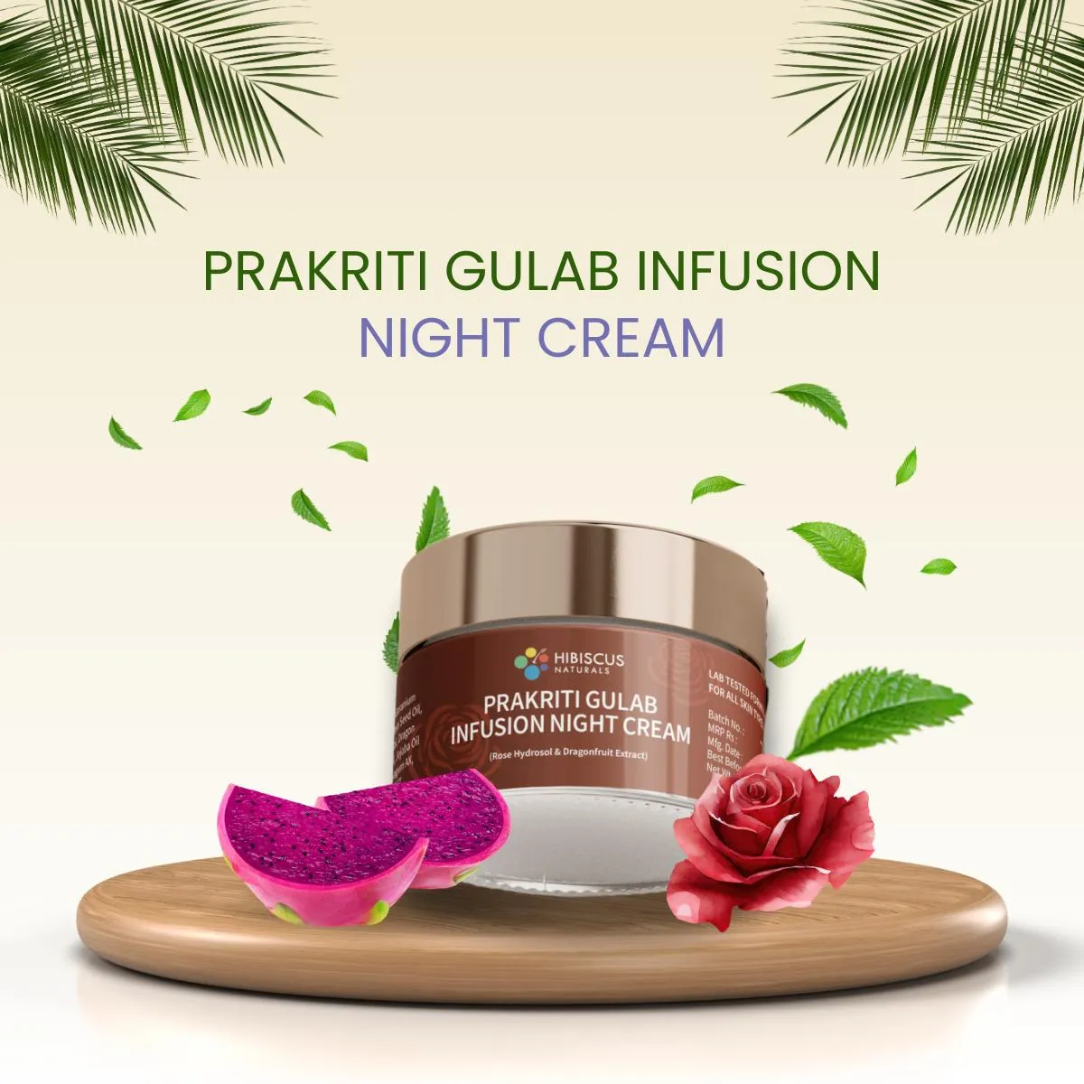 Prakriti- Gulab Infused Rejuvenating Night Cream
