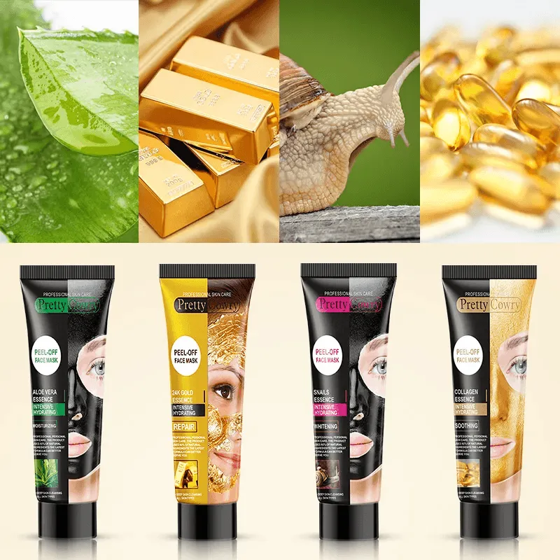 Pretty Cowry 24K Gold Intensive Essence Repair Peel-Off Face Mask - 120ml
