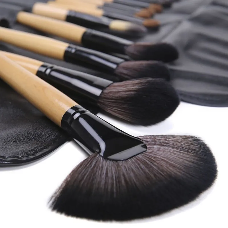Professional Cosmetics Gift Bag Of  24 pcs Makeup Brush Sets