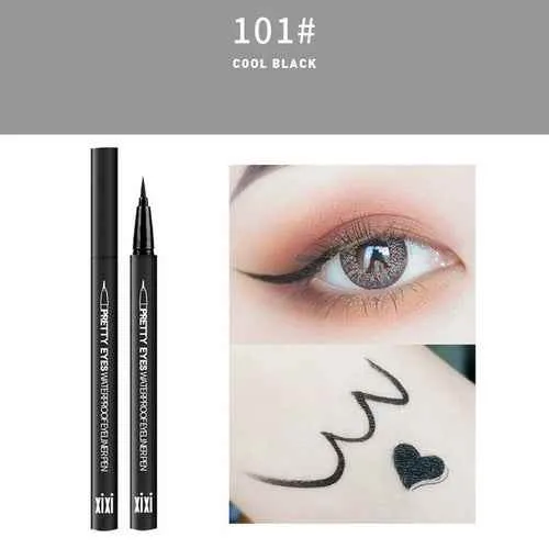 Professional Fast Dry Smooth Waterproof Eyeliner Pencils Eyes Brown