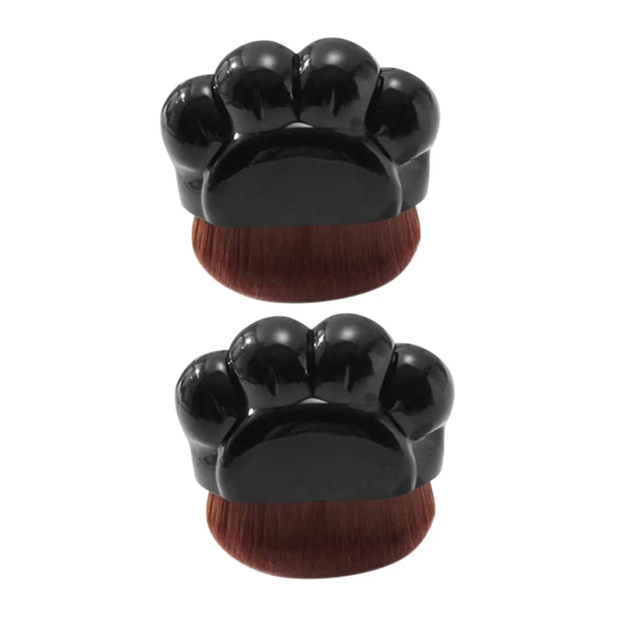 Professional Foundation Brush Set Flat Top Makeup Applicator Soft Bristles for Easy Application