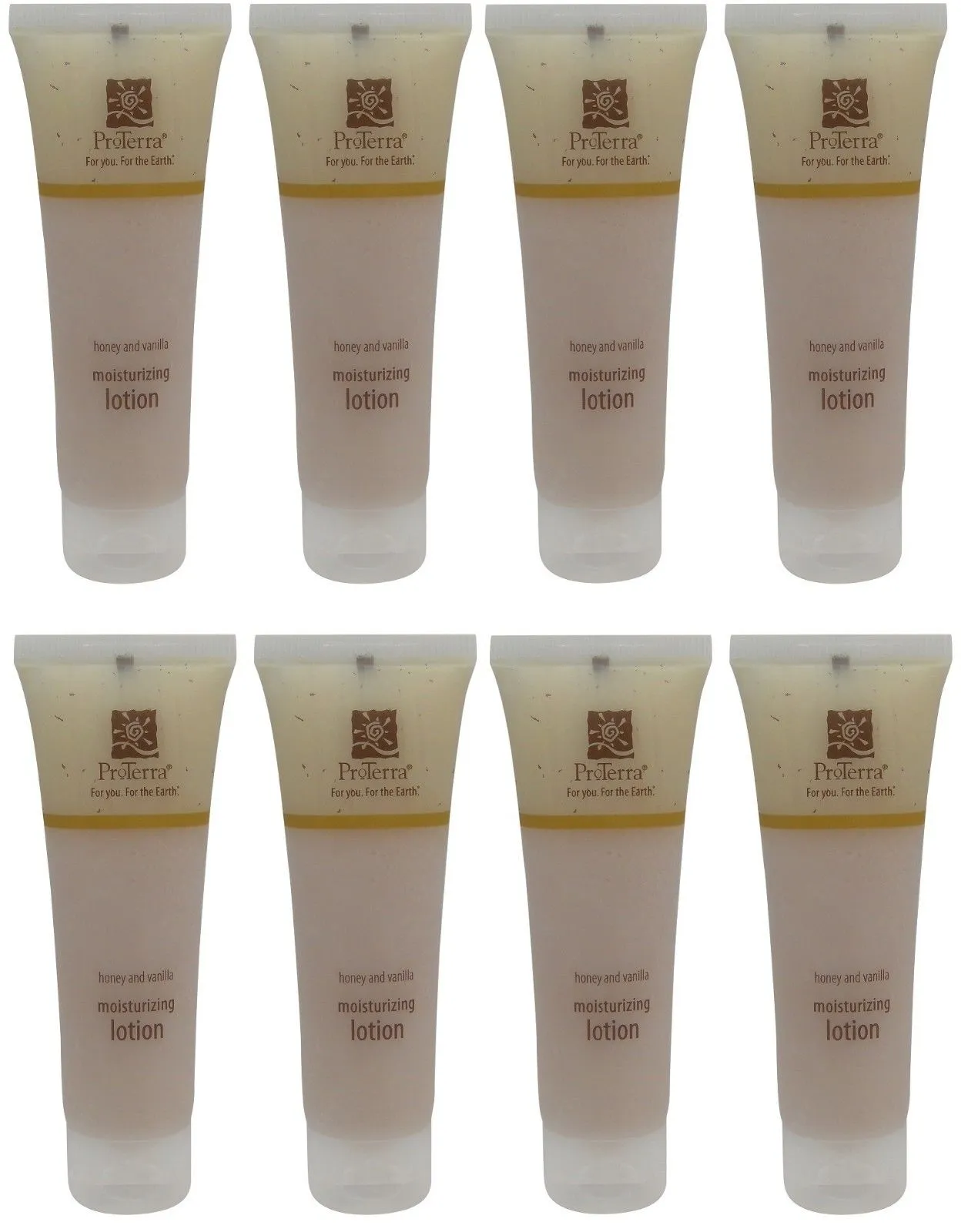 Proterra Honey & Vanilla Moisturizing Lotion Lot of 8 Each 1oz .Total of 8oz