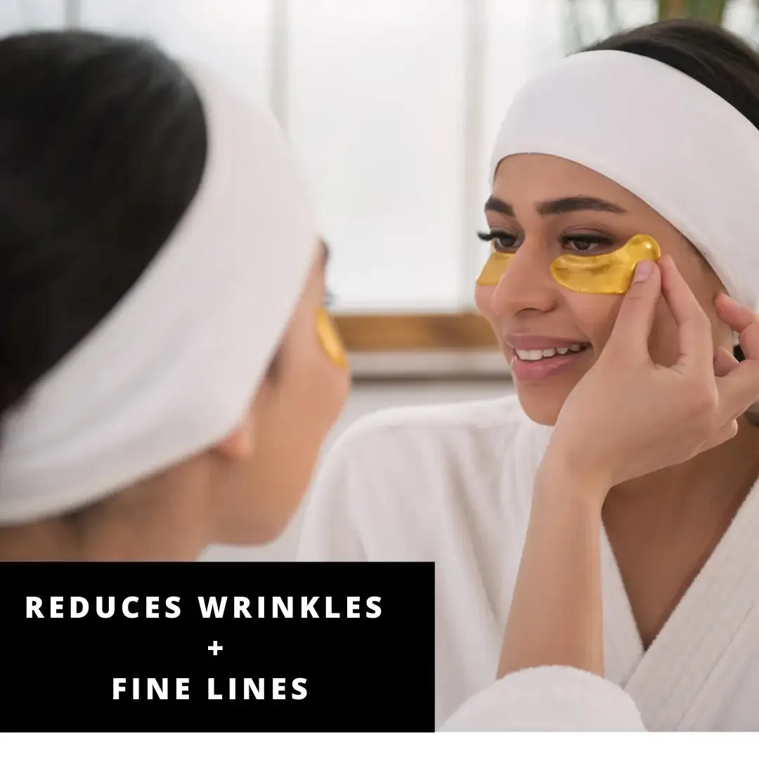 PURE SOL. Perk Up Gold and Hyaluronic Acid Eye Mask
