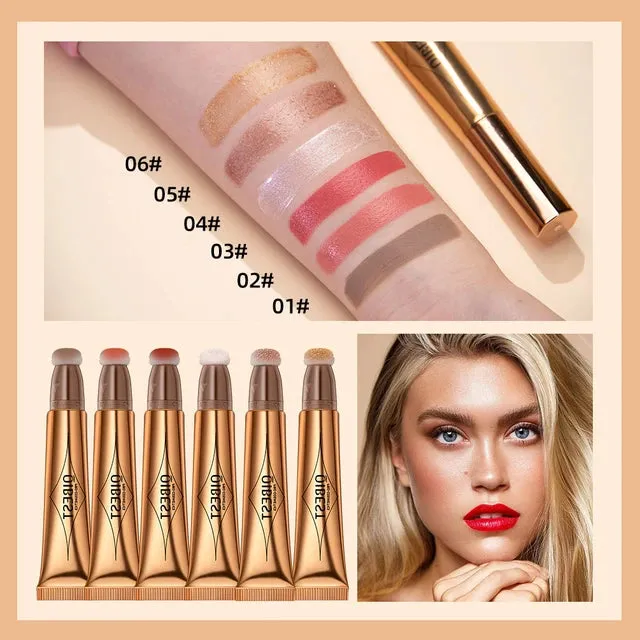 QIBEST Multi-functional Makeup Pen Blush High-gloss Repairing Pen