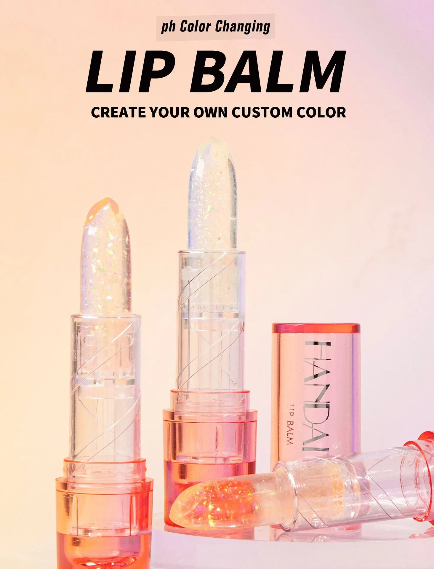 Quartet Color-Changing Moisturizing Lip Oil: Shimmering, Anti-Cracking Jelly Lip Balm