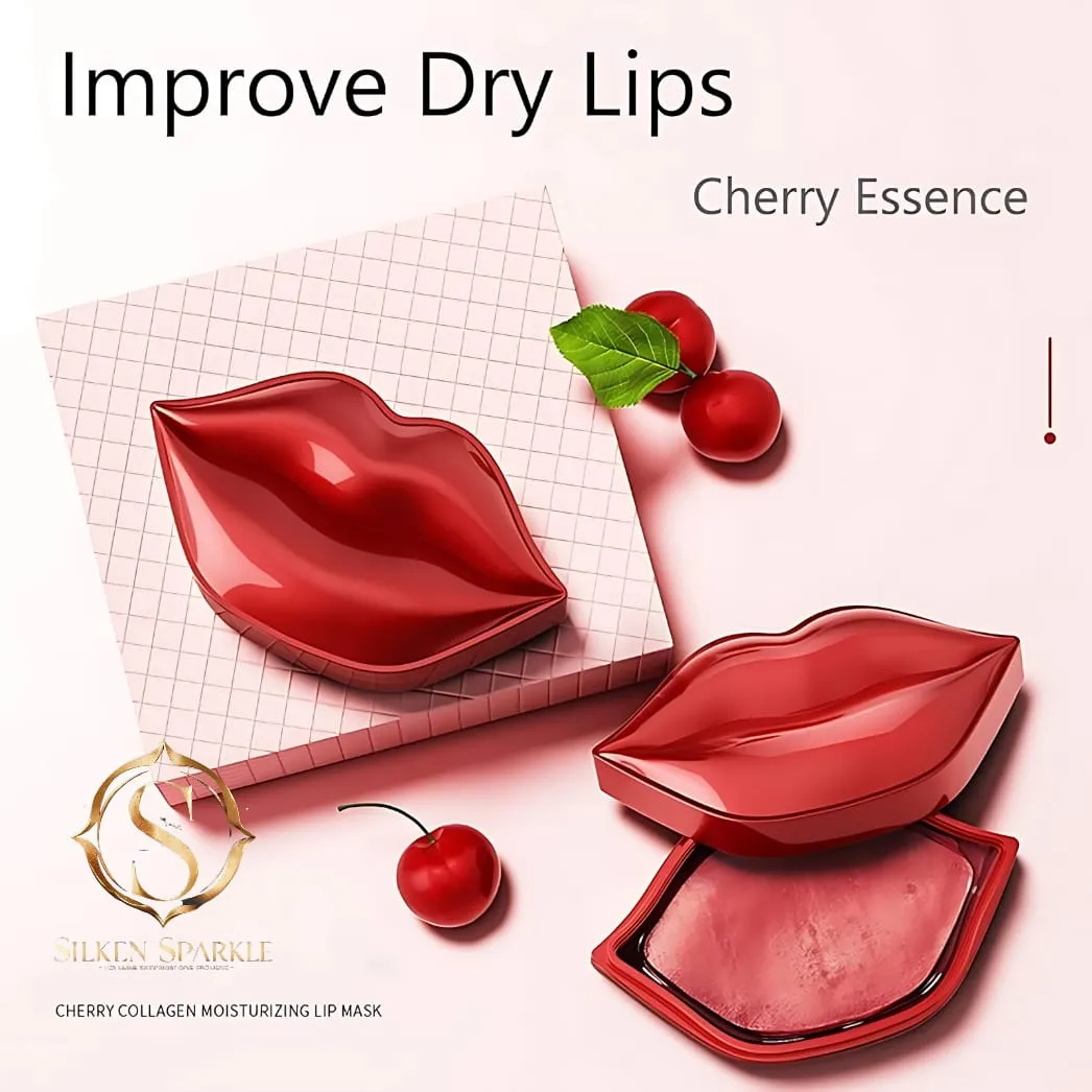 "Hydrating Lip Mask Set: Fade Lip Lines, Moisturize & Brighten Lip Color - 20 Pcs"