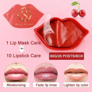 "Hydrating Lip Mask Set: Fade Lip Lines, Moisturize & Brighten Lip Color - 20 Pcs"