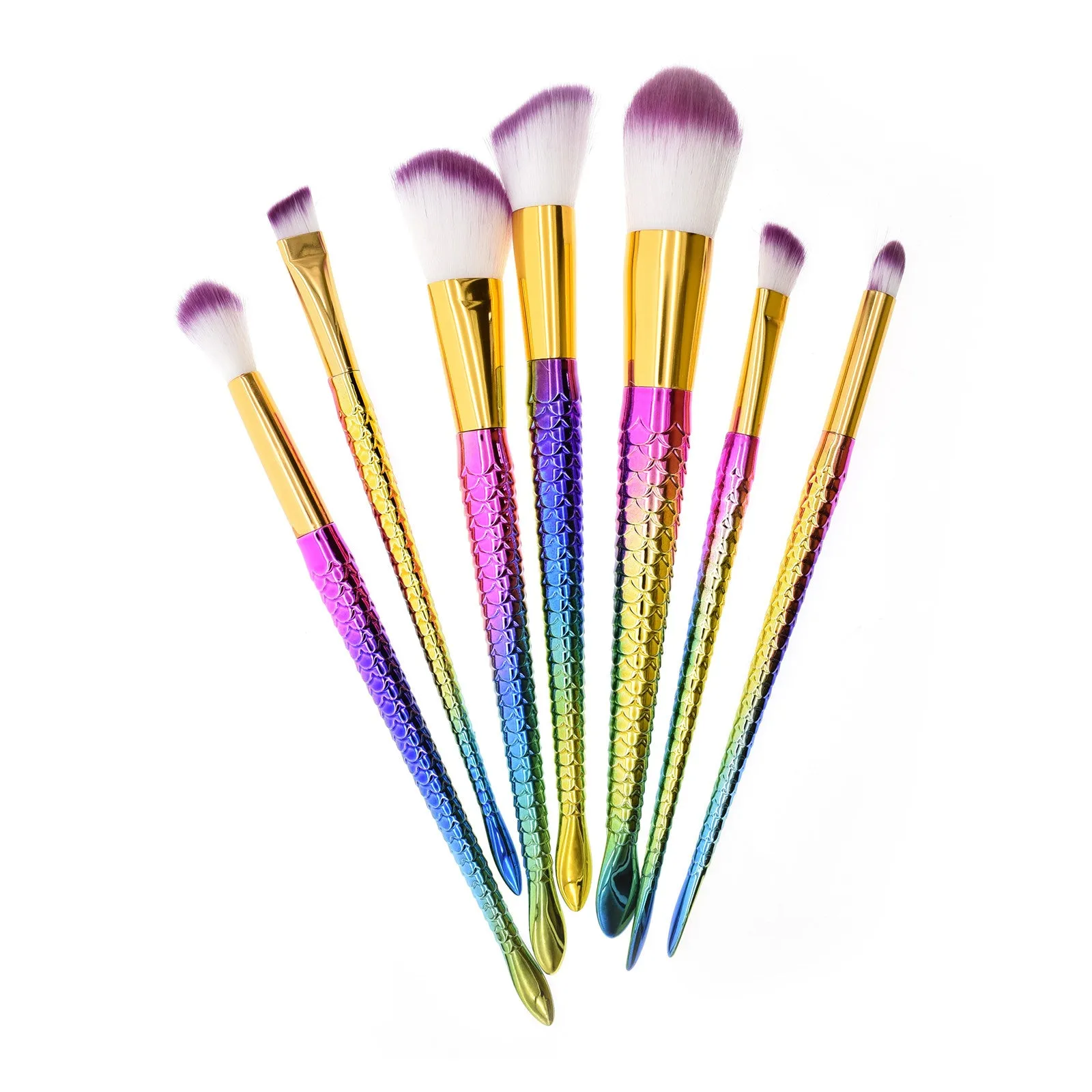 Rainbow Mermaid 7 Pcs