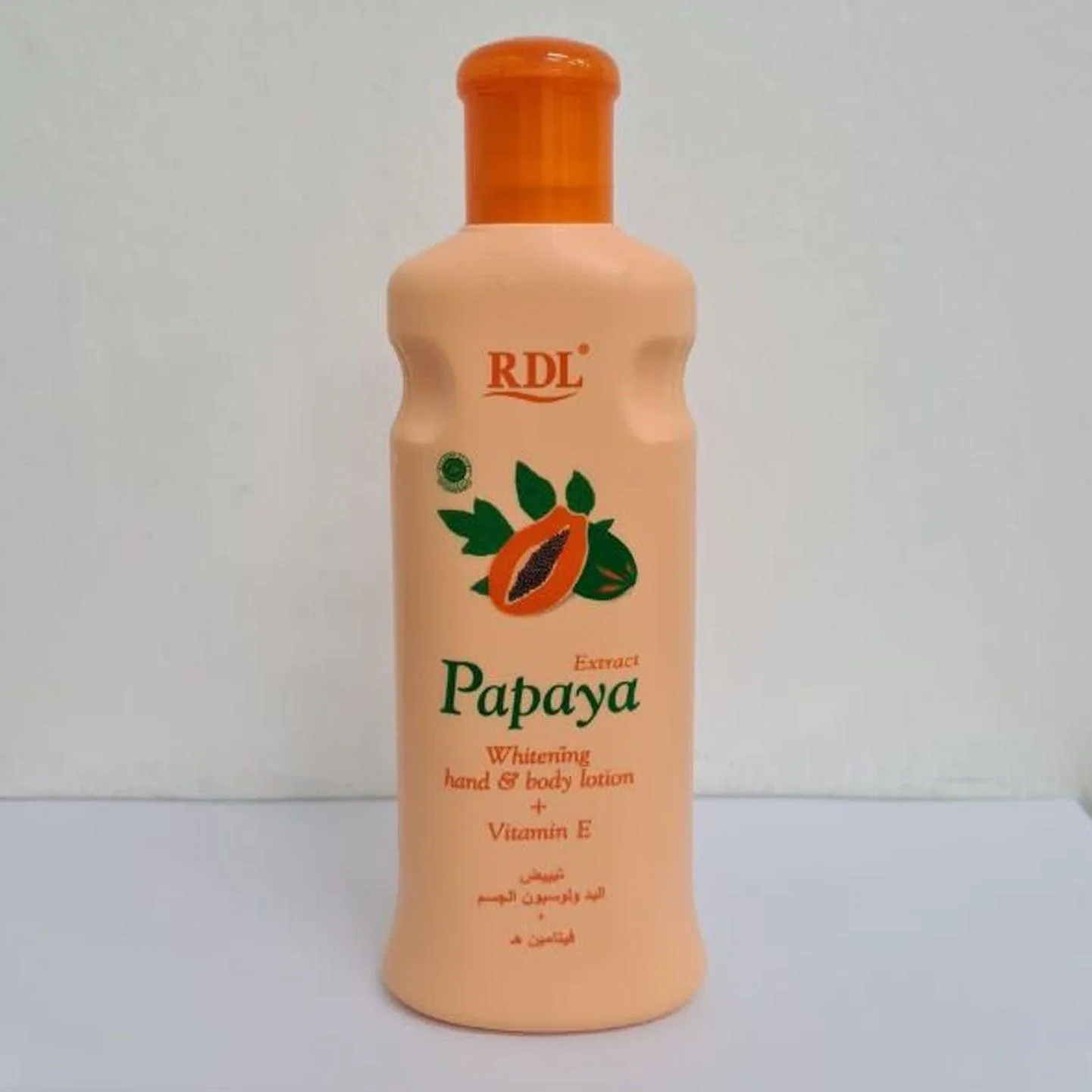 RDL Papaya Whitening Body Lotion   Vitamin E - 210ml (Small)