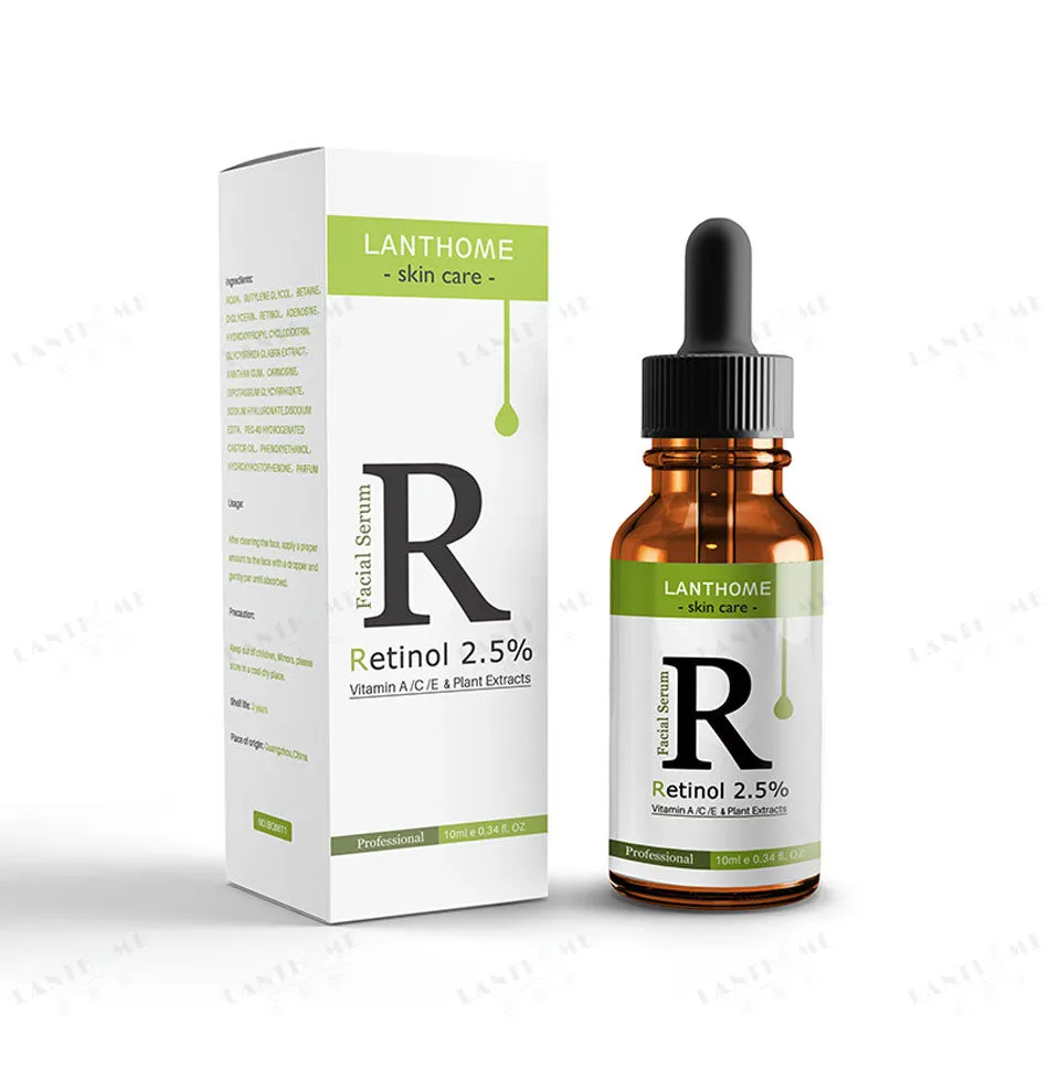 Retinol 2.5% Vitamin C / A Facial  Anti Wrinkle Serum Remove Dark Spots Collagen Serum