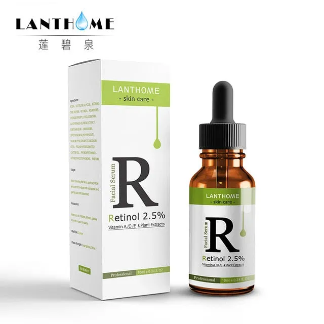 Retinol 2.5% Vitamin C / A Facial  Anti Wrinkle Serum Remove Dark Spots Collagen Serum