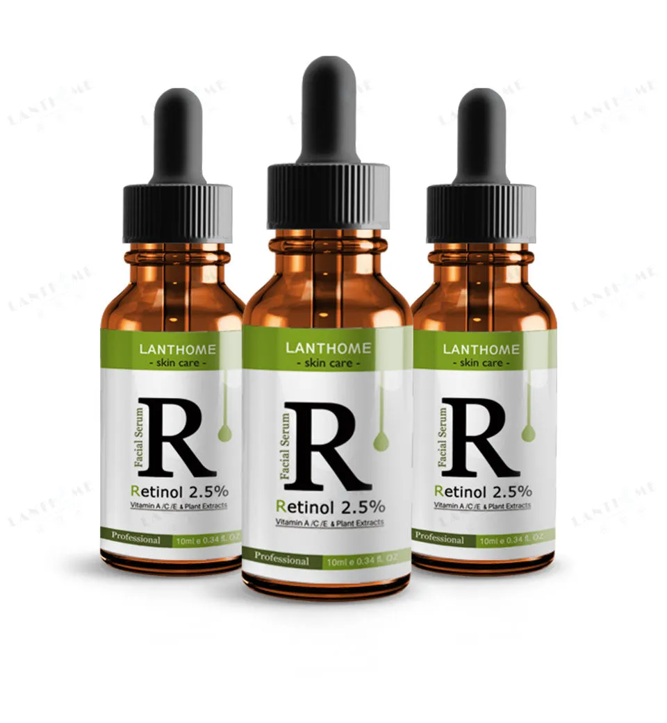 Retinol 2.5% Vitamin C / A Facial  Anti Wrinkle Serum Remove Dark Spots Collagen Serum