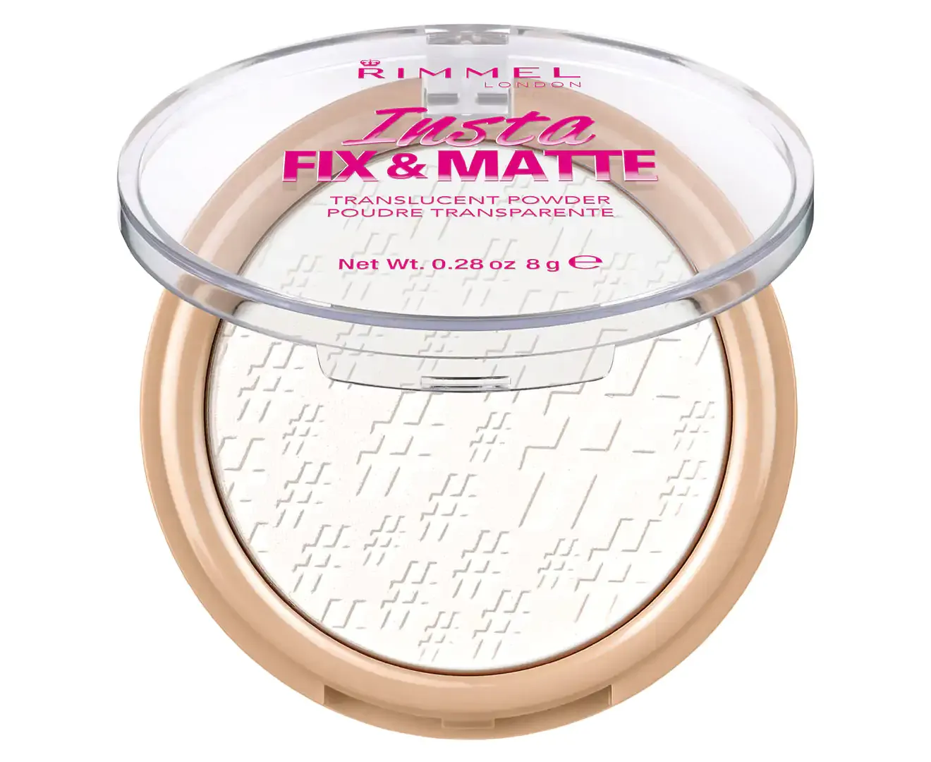 RIMMEL Insta Fix & Matte Compact #001- Translucent 8g 0.28oz