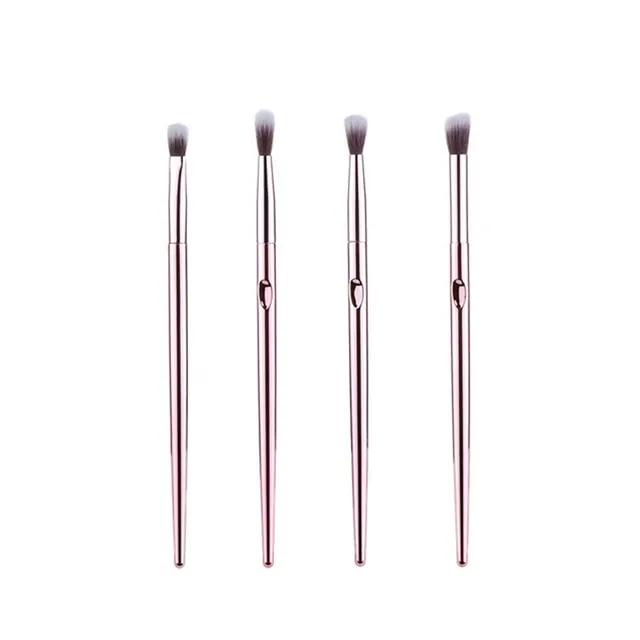 Rose Golden Thumb Makeup Brushes Set Foundation Powder Blush Eyeshadow Concealer Lip Eye Cosmetics Brush for Beauty Woman Gifts