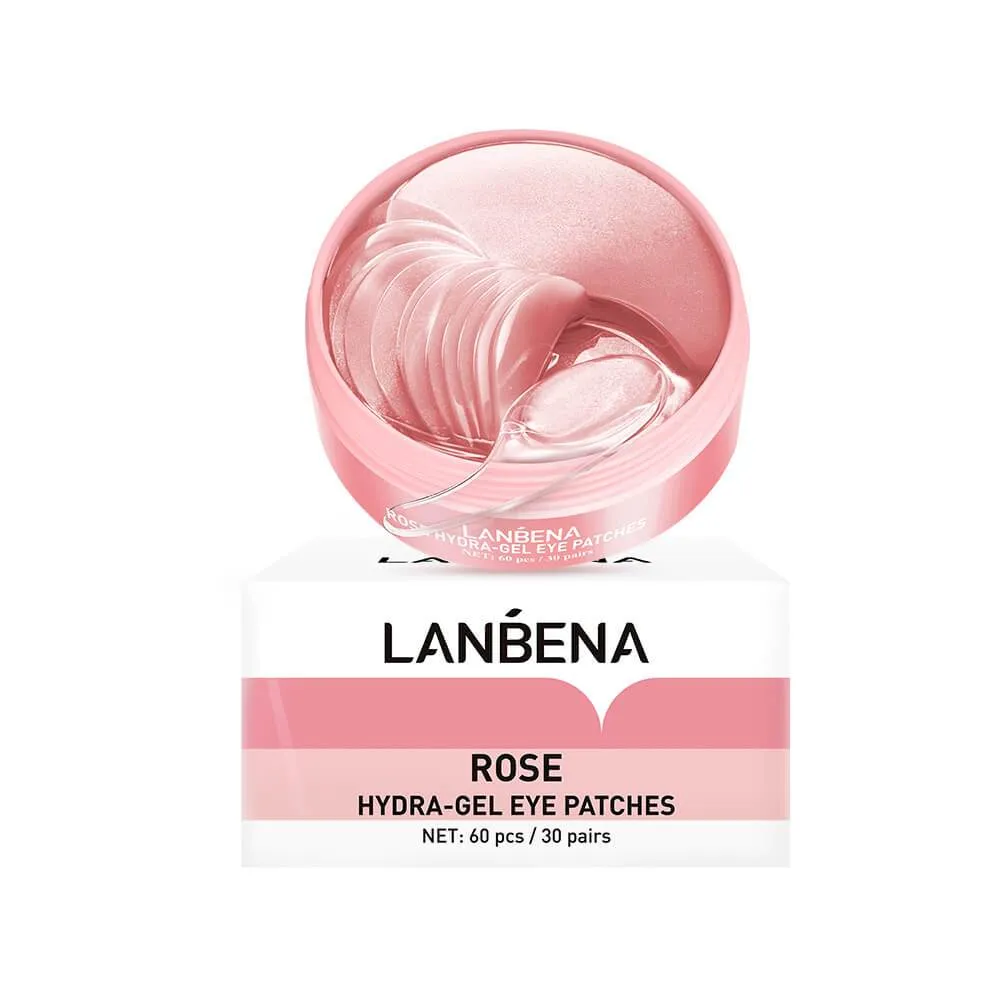 ROSE HYDRA-GEL EYE PATCHES