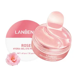 ROSE HYDRA-GEL EYE PATCHES