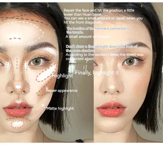 Roto Repair Cream Matte Highlighting Powder Cream