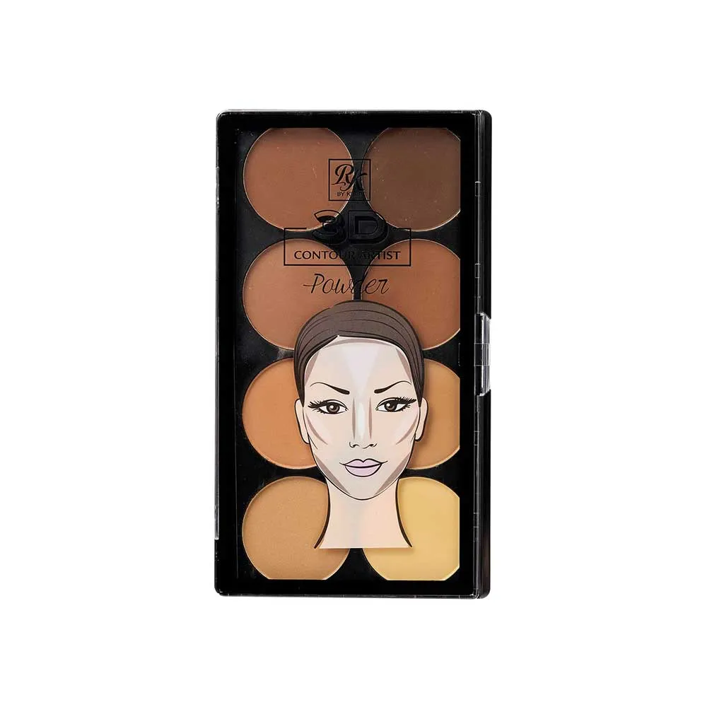 Ruby Kisses 3D Contour Artist Medium Dark - Powder