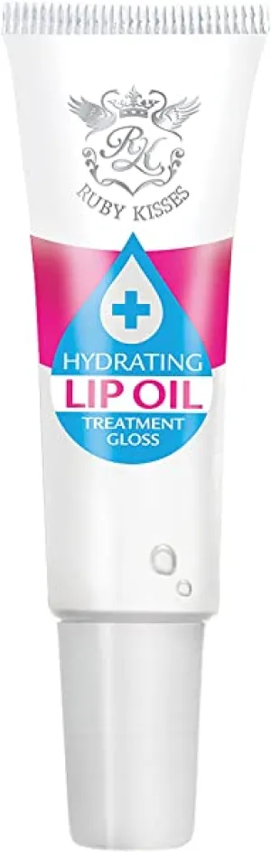 Ruby Kisses Hydrating Lip Oil Clear RLO01 (1 PACK)