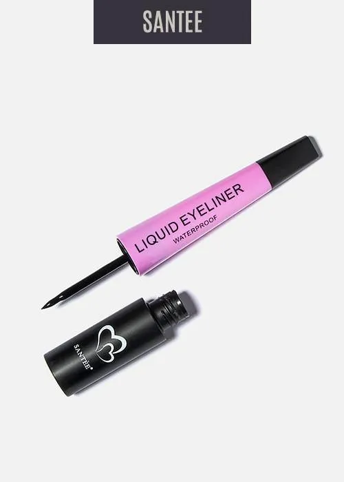 Santee Solid Black Liquid Eyeliner