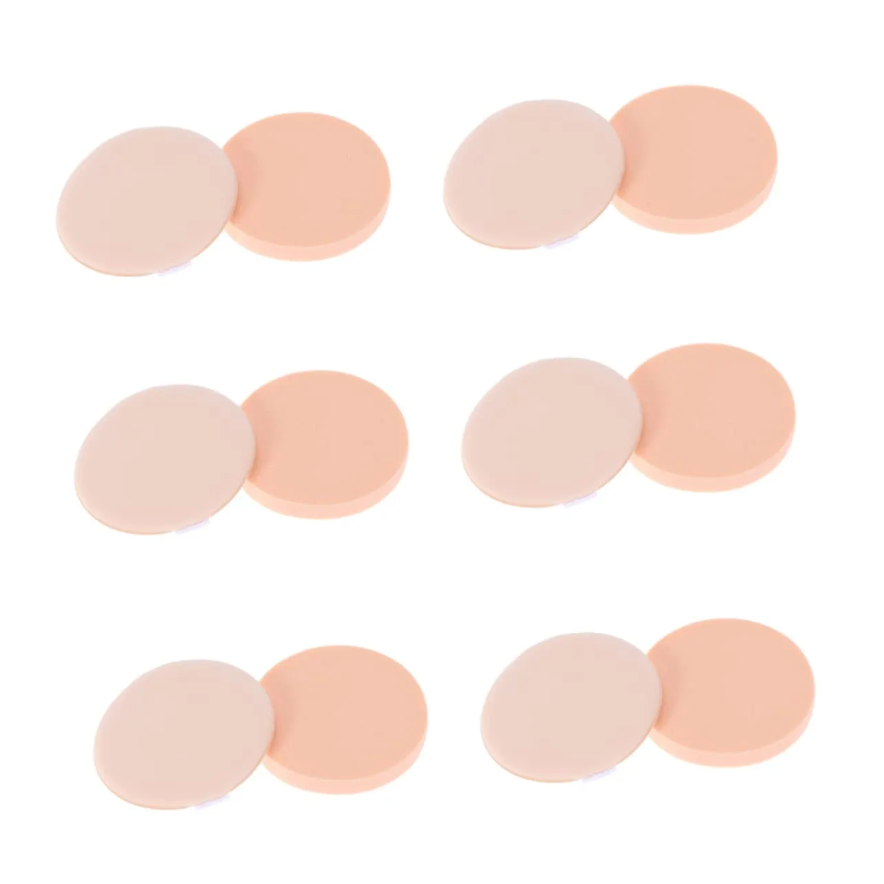 Set of 12 Loose Powder Puff Sponges Round Powder Puff Makeup Sponge for Face Sponge Puff for Easy Application