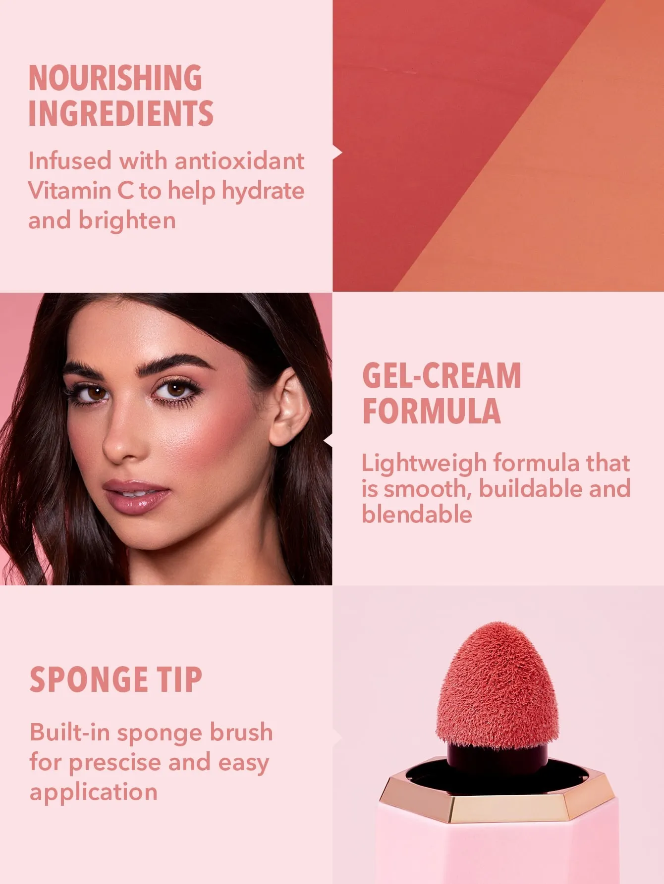 SHEGLAM Color Bloom Liquid Blush Matte Finish Love Cake